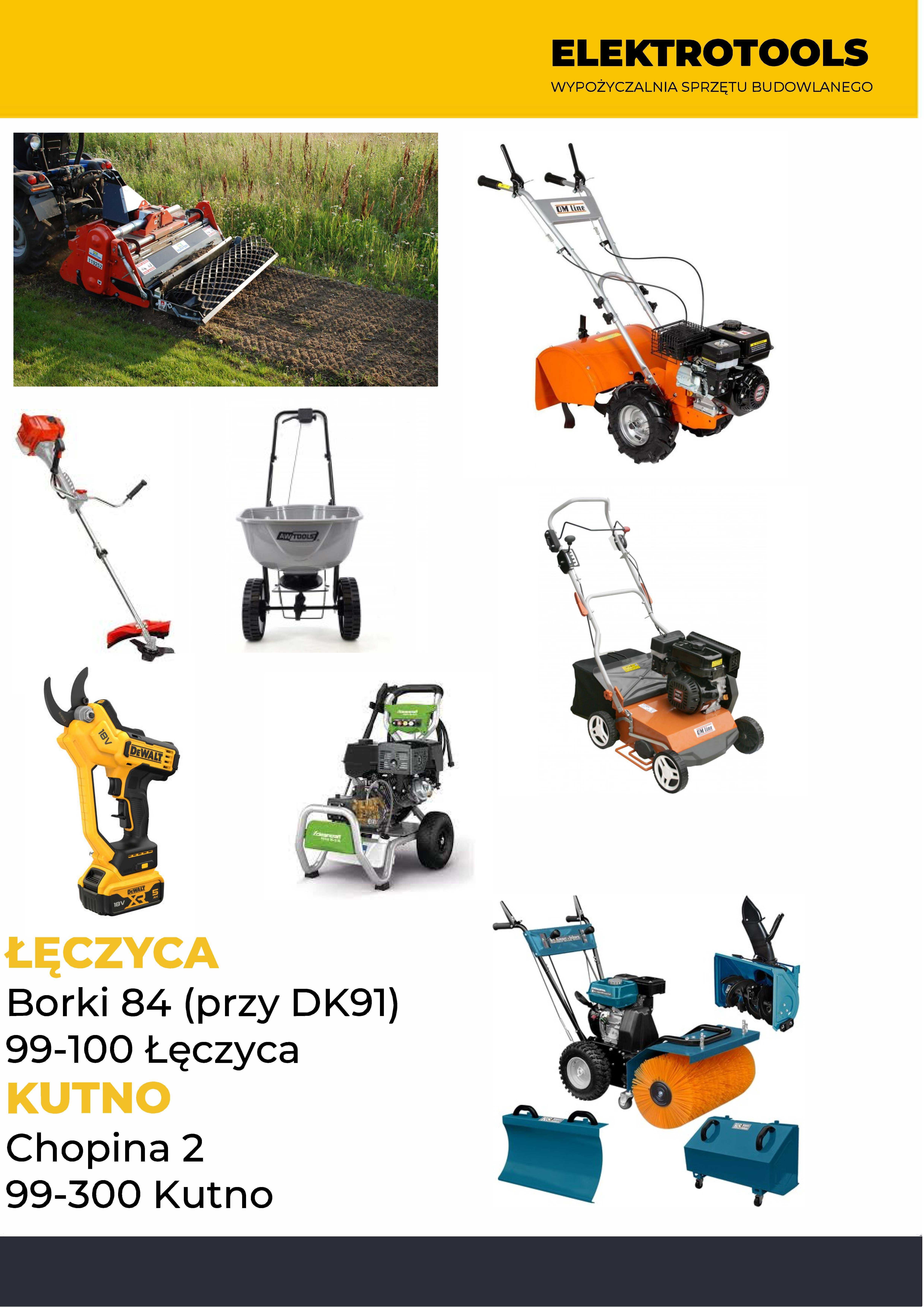 Aerator rurkowy  WEIBANG posypywarka wynajem wypożyczenie