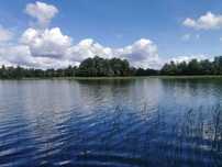 Działała z własną linią brzegową jeziora Mieruniszki