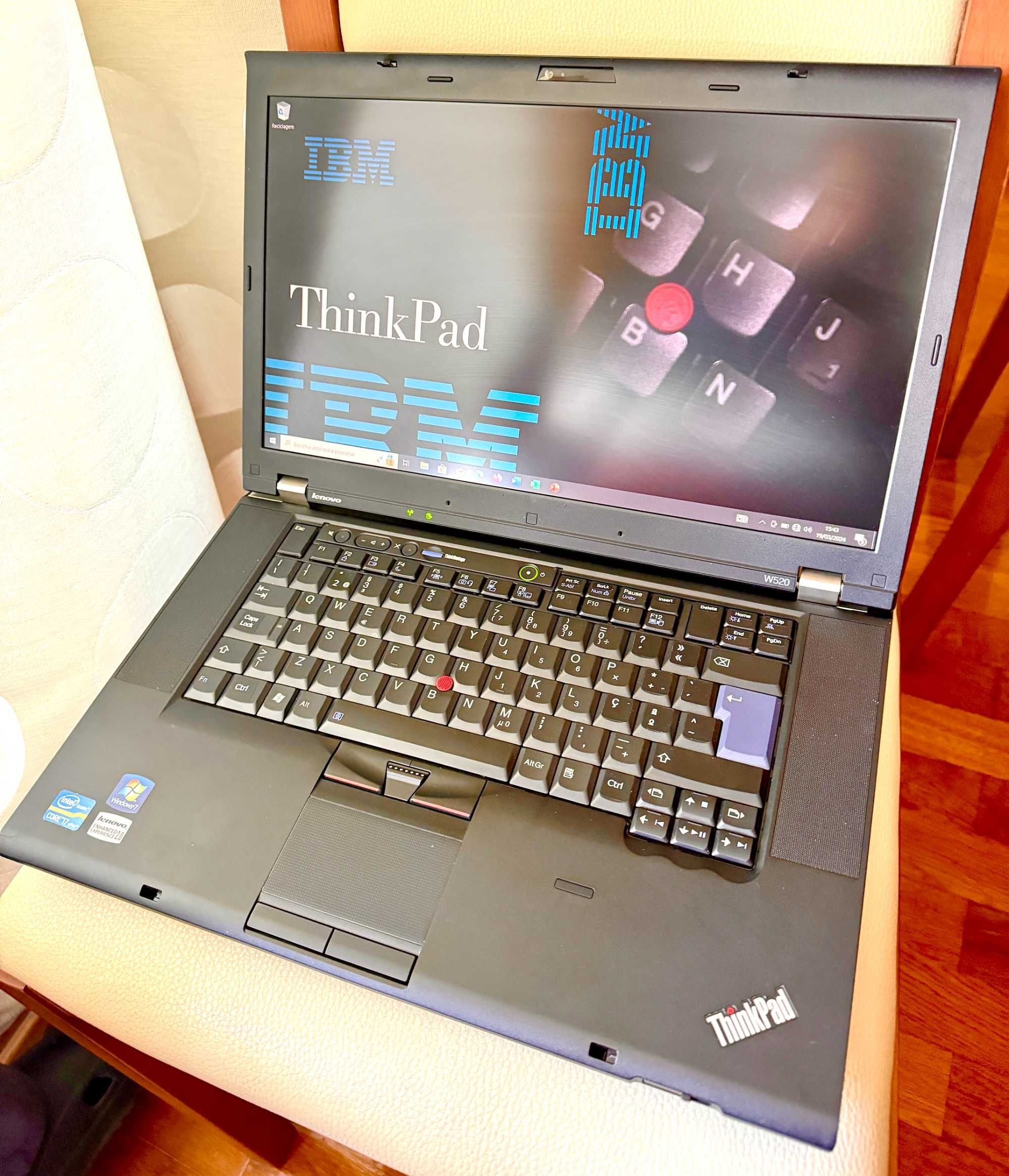 Lenovo ThinkPad W520 15.6"FulHD/i7-2720QM/32G Ram/SSD 1TB/Quadro 1000M