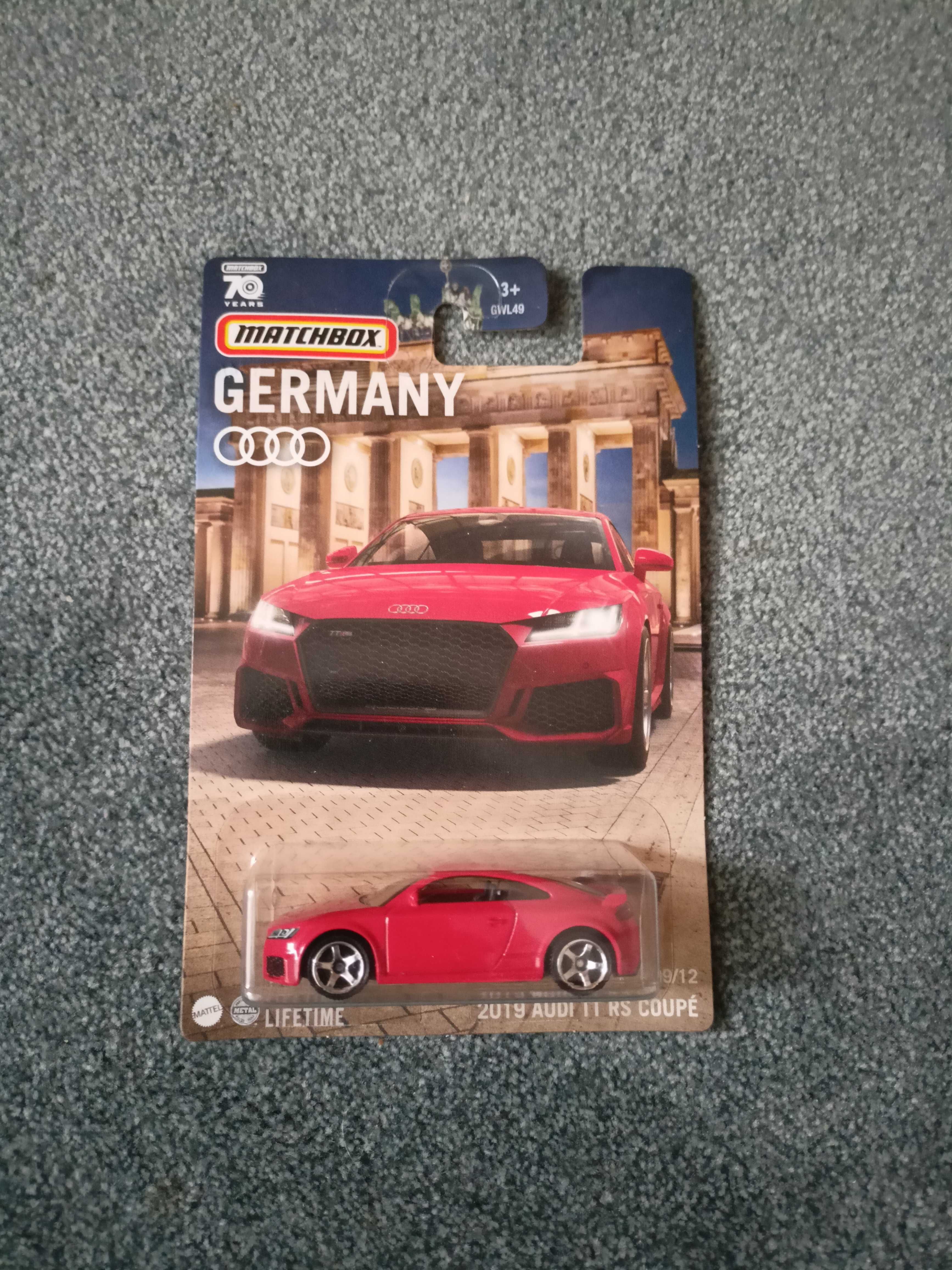 Matchbox 2023 Germany - 2019 Audi TT RS Coupe