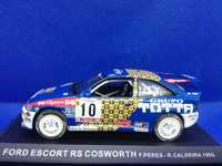 N.141 Miniatura 1/43 Forf Escort RS Cw F Peres  1995 Rally de Portugal