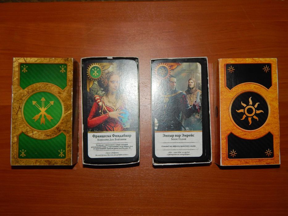 Колода карт Ведьмак игра полный набор для настольной игры в Гвинт