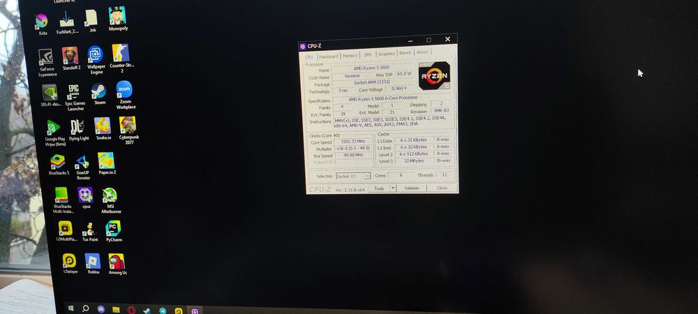 Игровой ПК + монитор 27” 144 Гц