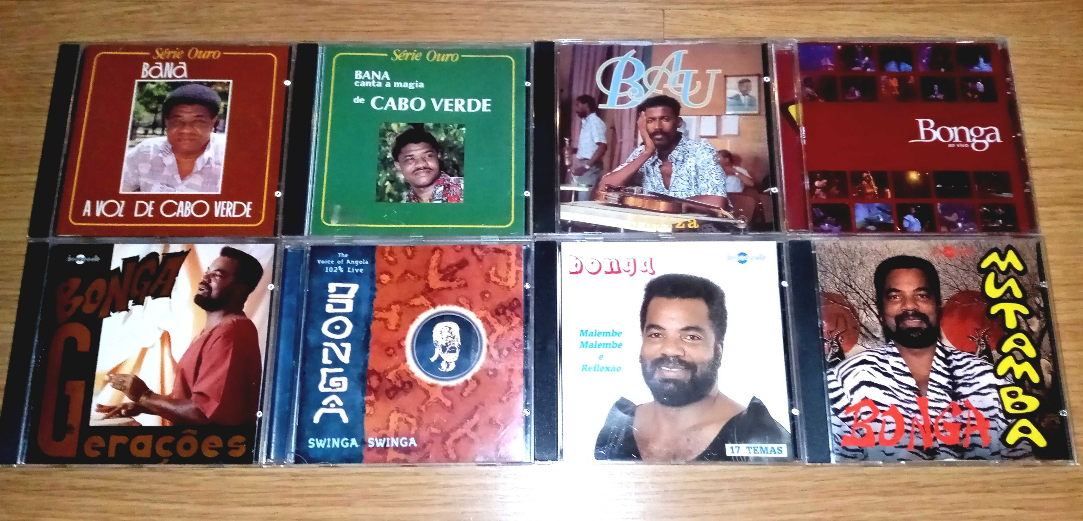 CDs e cassetes de música africana e latino-americana (LER DESCRIÇÃO)