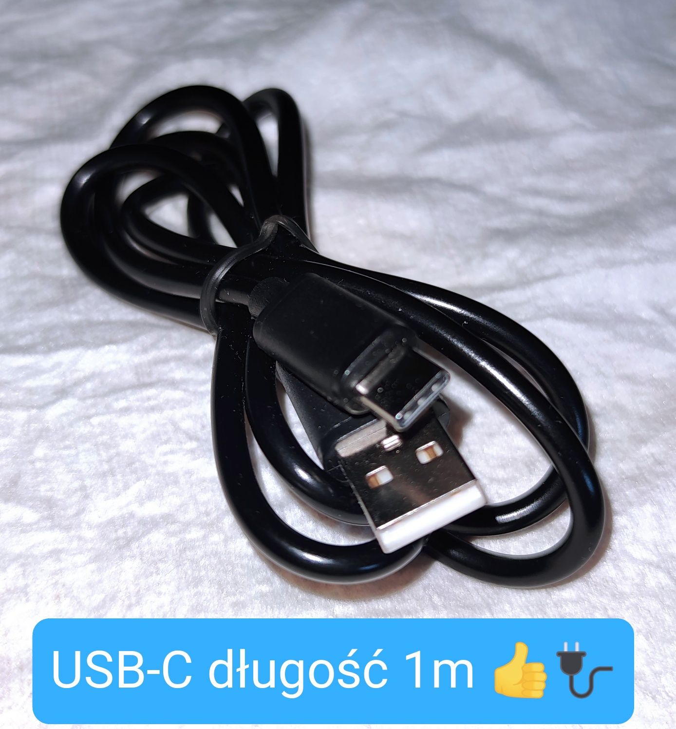 Kabel USB C dł 1m nowy