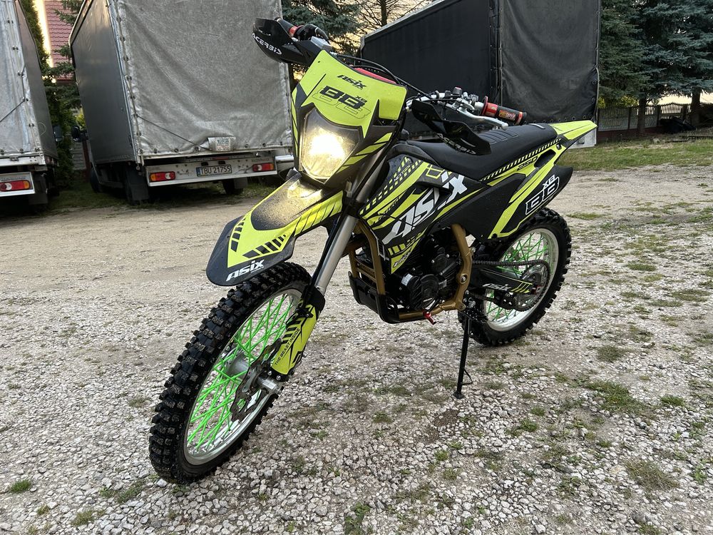 Cross Asix xb88 250cc 2025r led! 56mth stan bdb