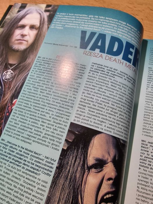 Metal Hammer 8/2011 - Vader, Plakaty: Tides From Nebula i Amon Amarth