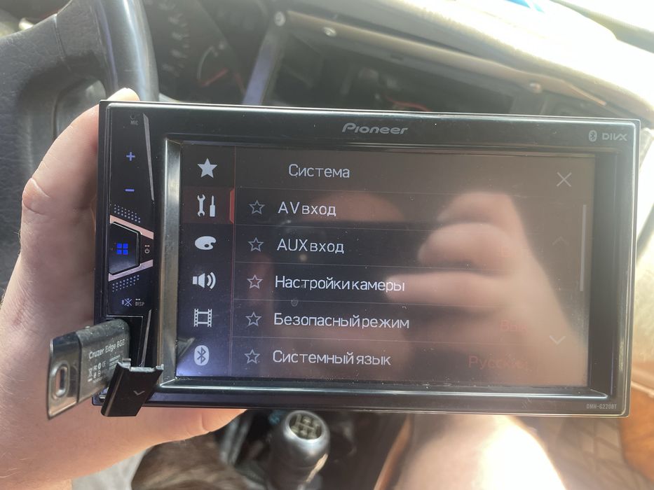 Магнитола Pioner 2 диновый бу