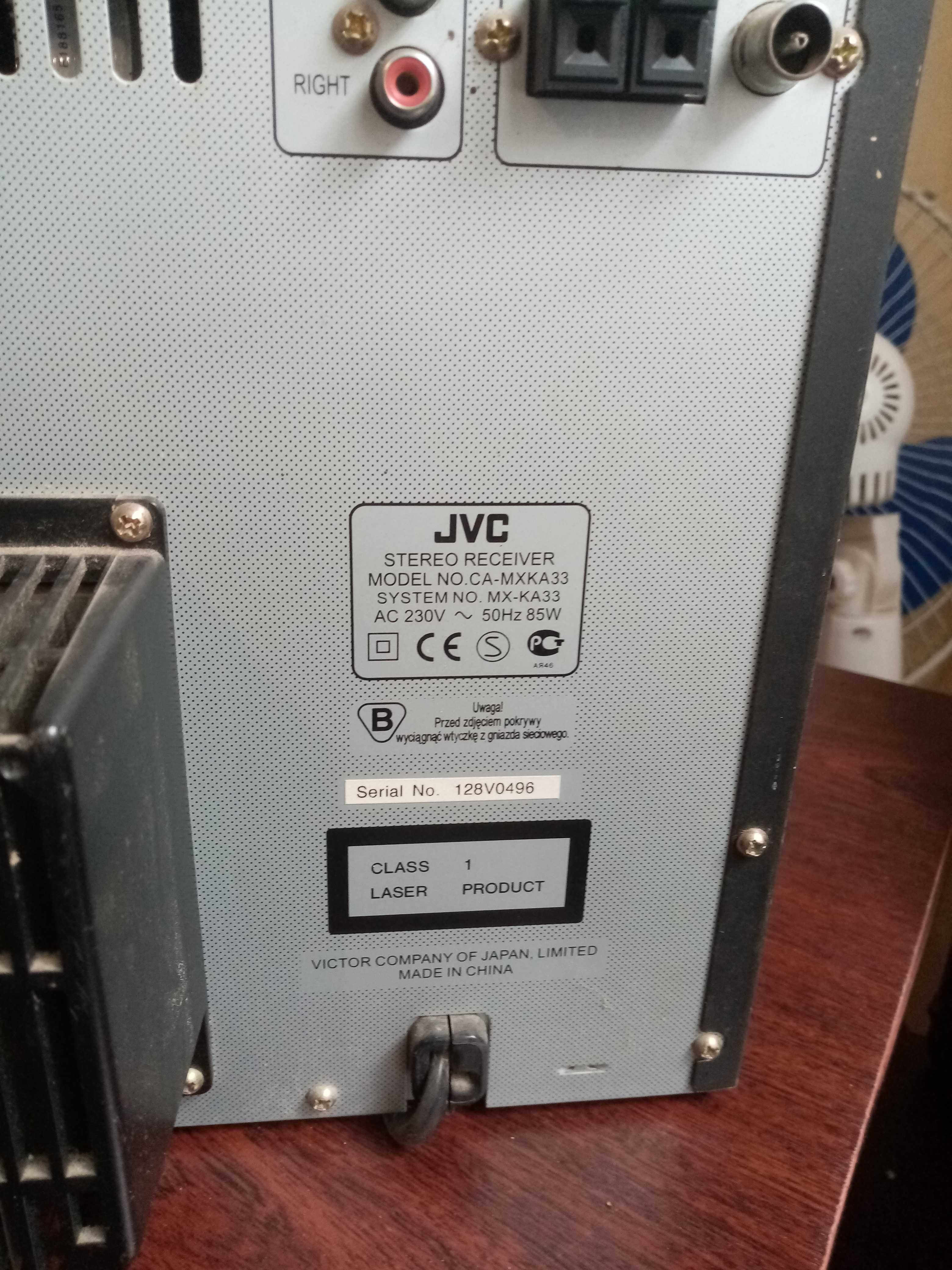 Музыкальный центыр JVC  CA-MXKA33