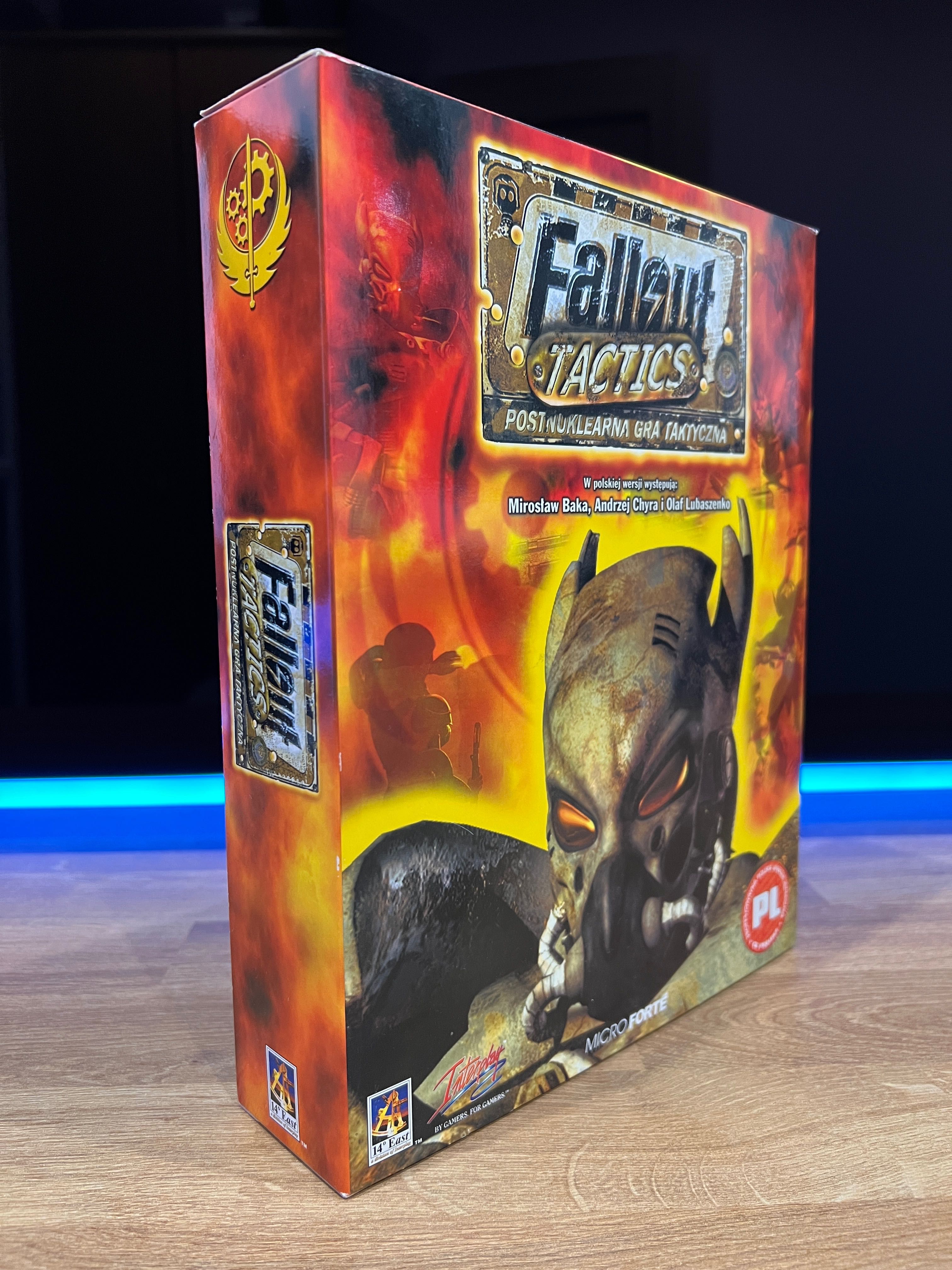 Fallout Tactics (PC PL 2001) BIG BOX kompletne premierowe wydanie