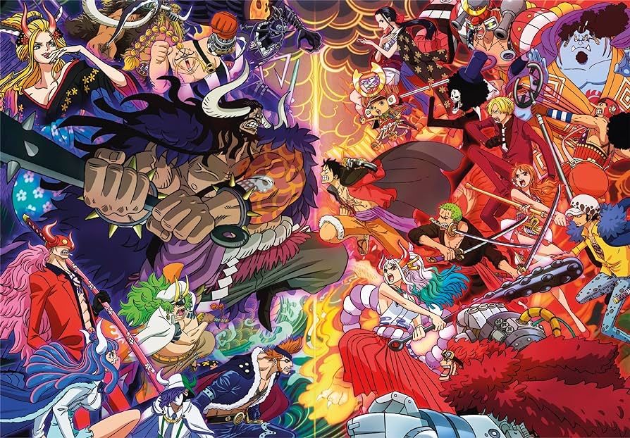 Nowe PUZZLE 1000 el Anime One Piece Clementoni 39751