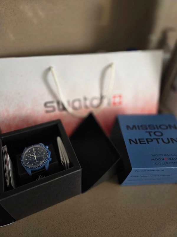 Omega x Swatch SO33N100 Neptun – Morski Design