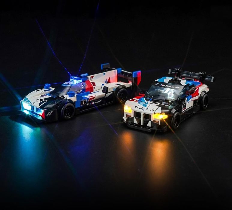 Zestaw świateł LED do Lego Speed Champions BMW M4 GT3  BMW M Hybrid V8