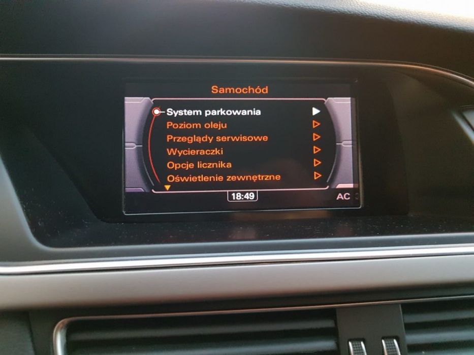 Polskie menu MMI 3g Basic Bnav