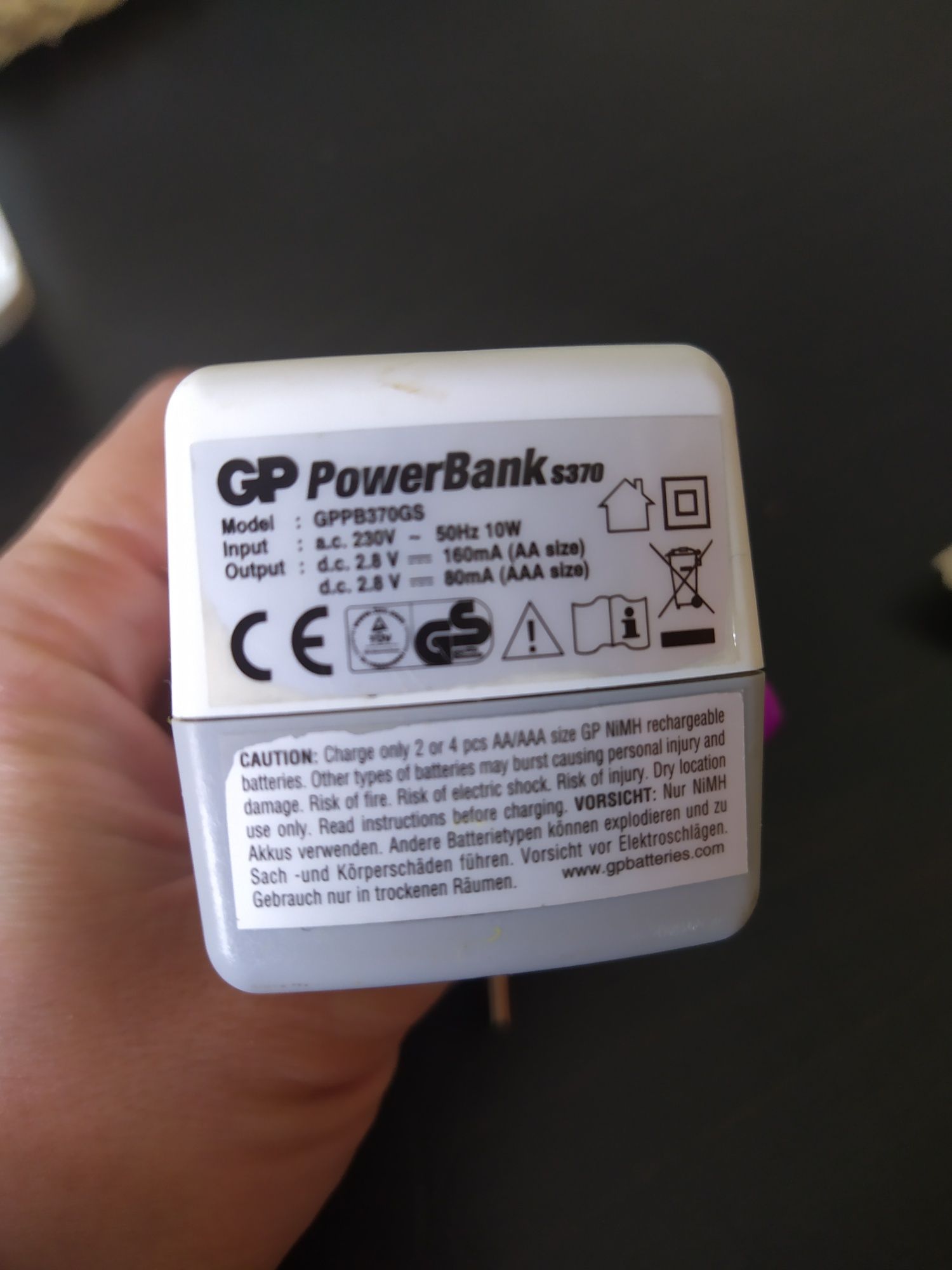 Ładowarka do baterii Power Bank GP