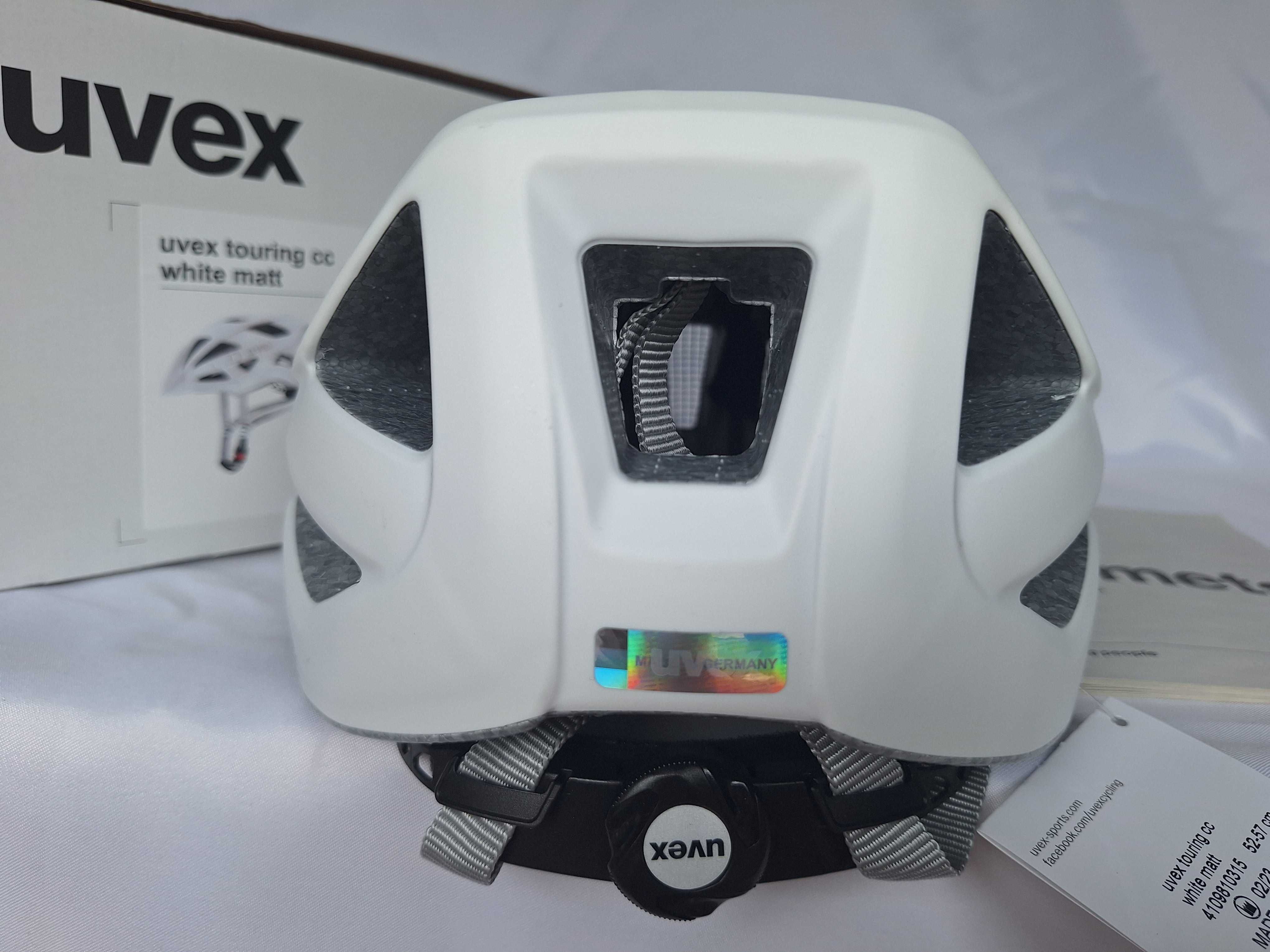 Kask rowerowy Uvex Touring CC White Mat S/M 52-57cm