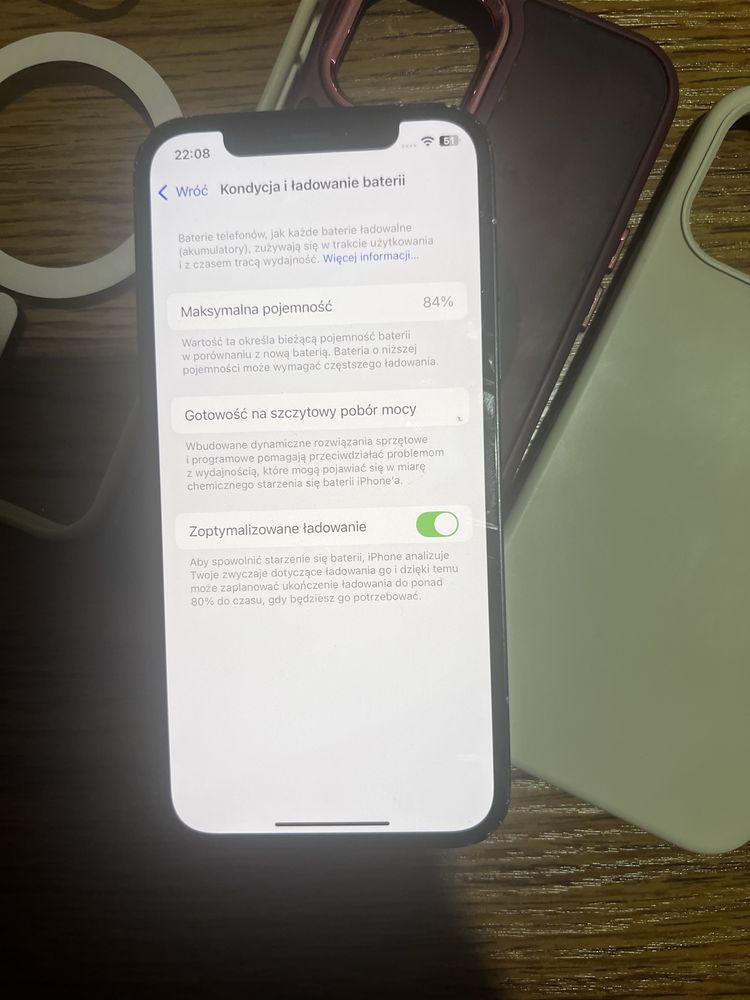 Iphone 12 84% 3 etui nowe szkło hartowane