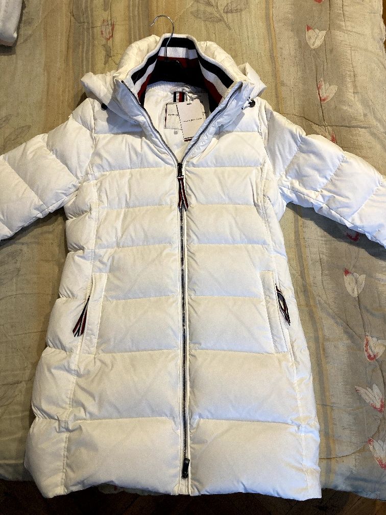Nowy oryginalny płaszcz damski Tommy Hilfiger rozmiar XL