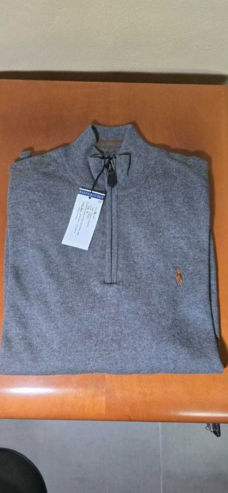 Pullover Camioneiro Cinza Ralph