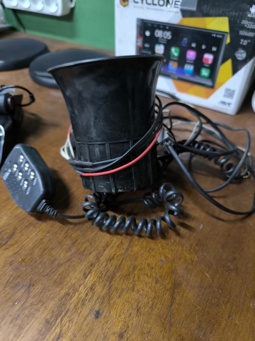 Рация громкоговоритель проблесковый маяк