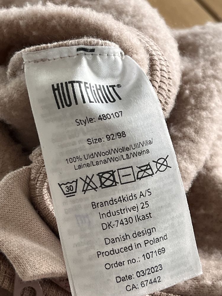 Wełniany kombinezon Huttelihut 92/98