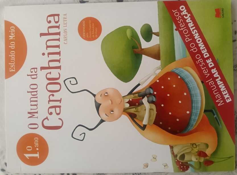 O MUndo da Carochinha Estudo do Meio 1º Ano - Manual do Professor