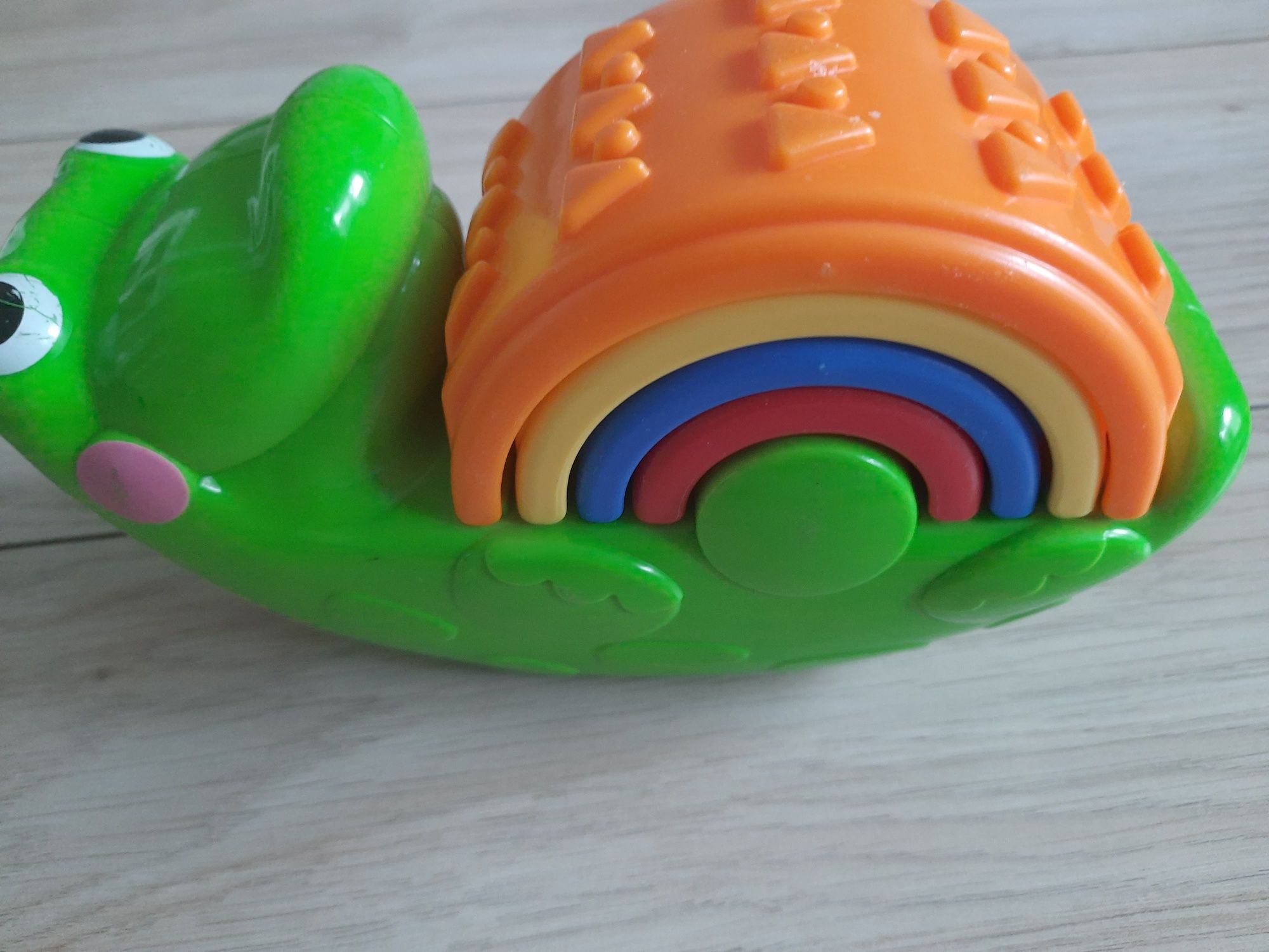 Krokodyl fisher price - tęcza