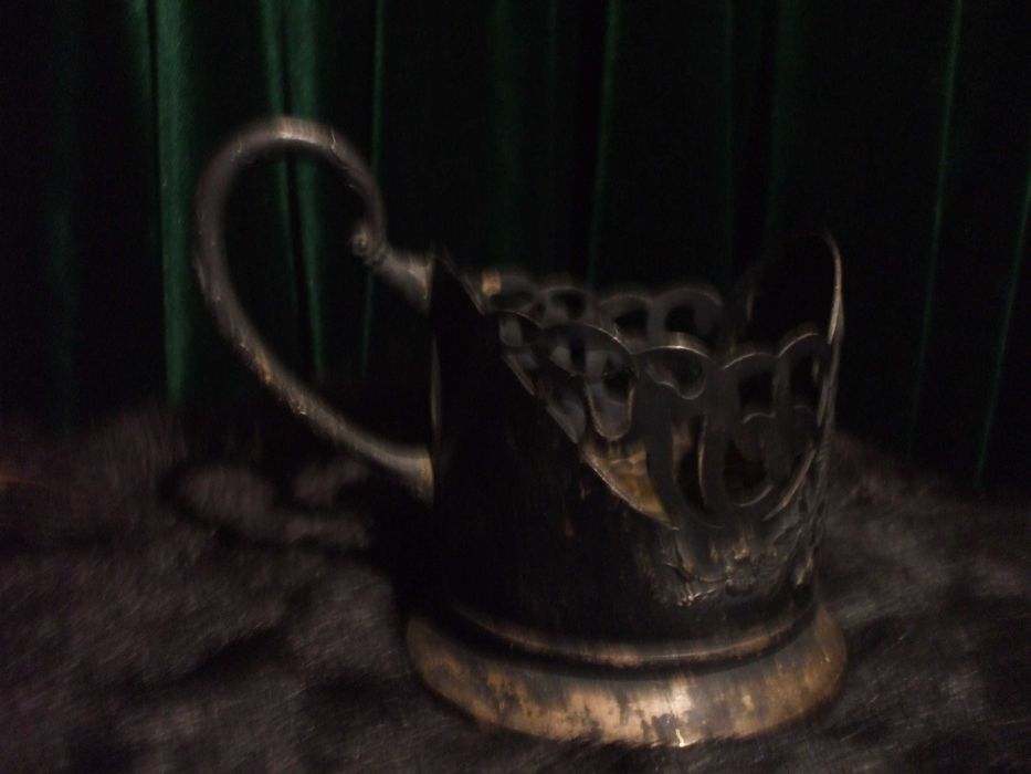 Мельхиоровые подстаканники. 1960-1970 гг. Киев.