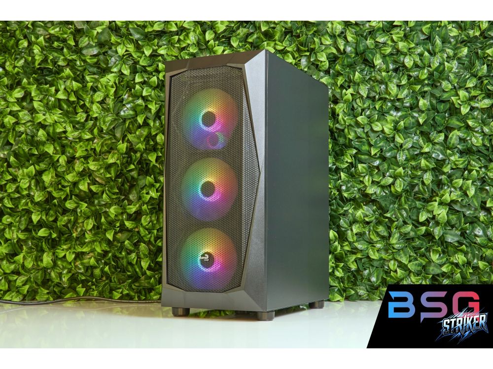 komputer gamingowy bsg striker v12 ryzen 5 16gb ddr4 512ssd win11 pro
