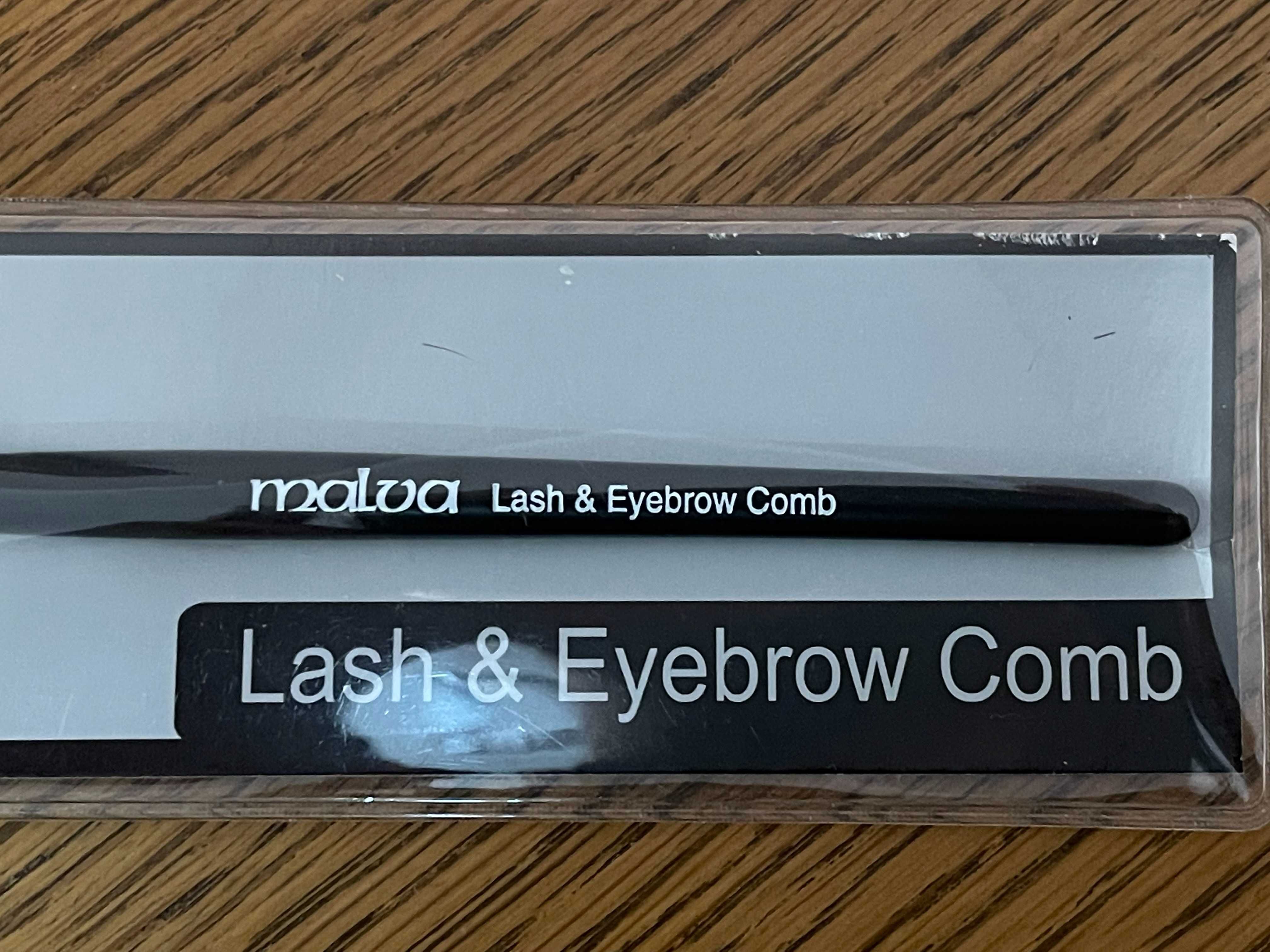 Щіточка для брів та вій MALVA COSMETICS - LASH & EYEBROW COMB