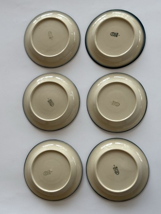 Chodzież Saba serwis herbaciany 6-osobowy Porcelana PRL