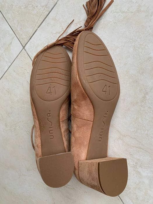 Unisa piękne rude czółenka w rozmiarze 41. Nowe.
