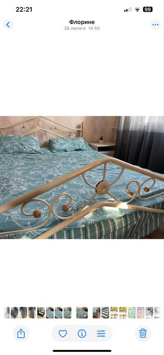 Продам двухспальне ліжко