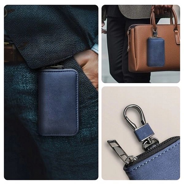 Bezpieczny Kluczyk Keyless - Etui z Antykradzieżową Blokadą Sygnału Br