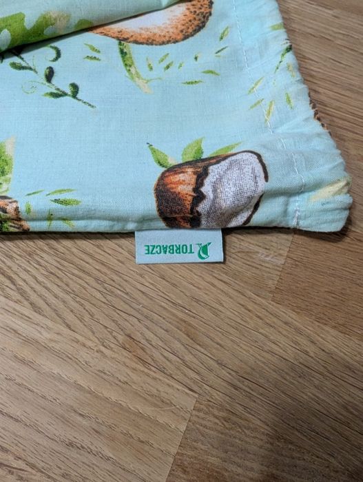 Torba na chleb w leniwce marki Torbacze 100% bawełny