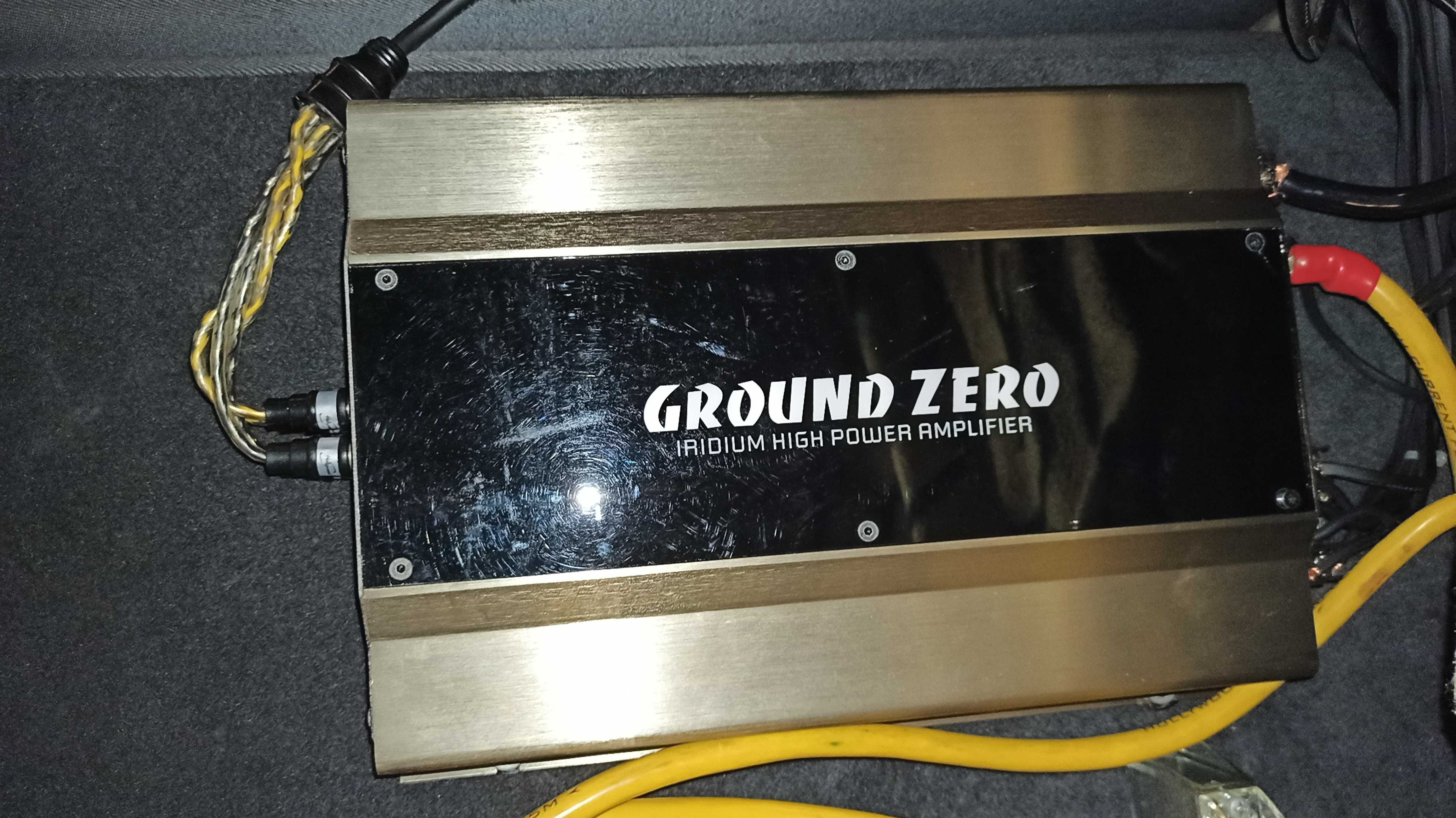 Wzmacniacz GROUND ZERO gzia 4115hpx -  Moc RMS 4ohm 4x70W, 2ohm 4x115W