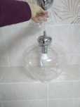 Lampa szklana sufitowa