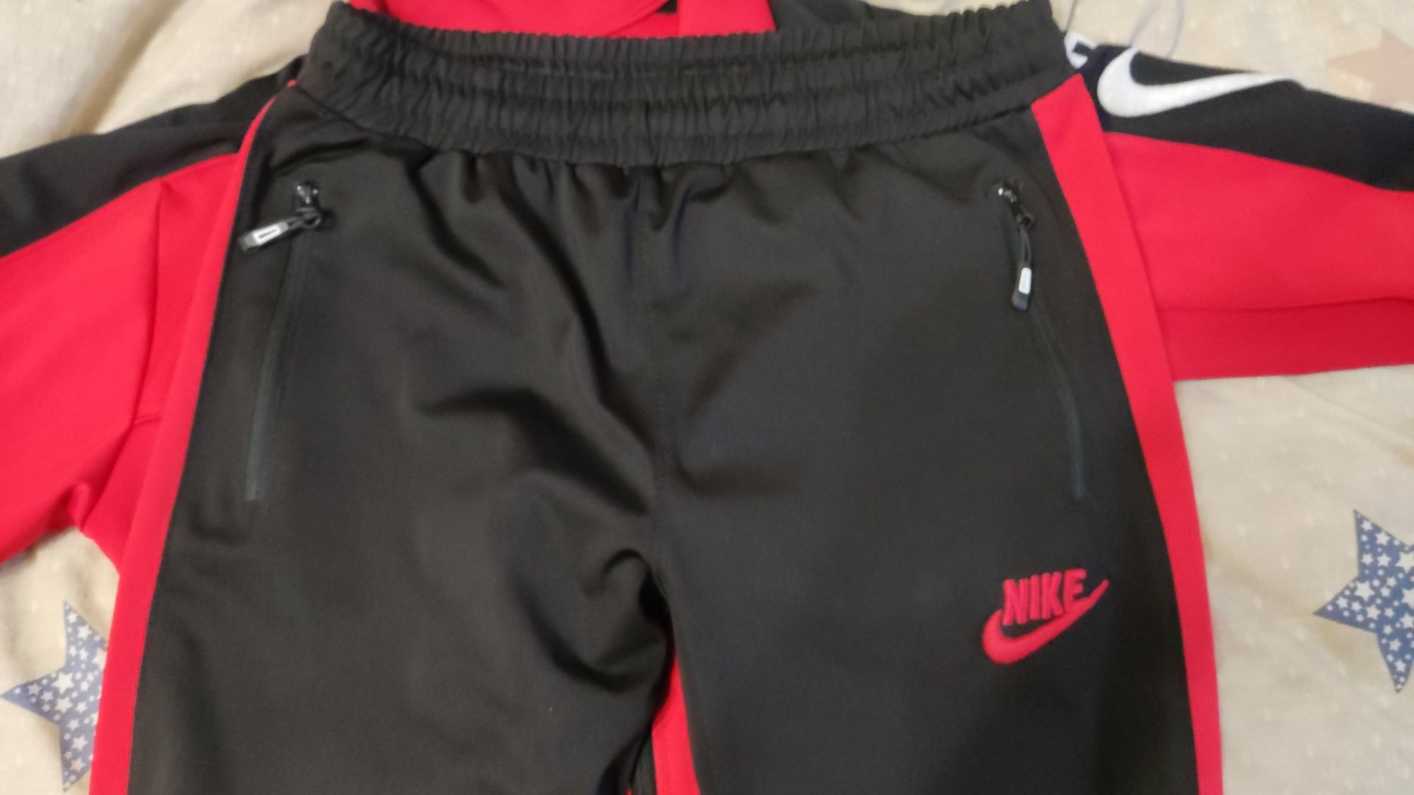 Мужской спортивный костюм Nike, красный Найк