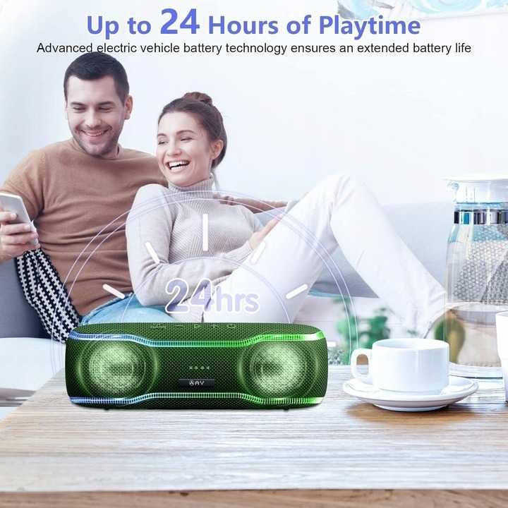 Głośnik bluetooth SPKSound AY-SPKF10 Głośnik Przenośny czarny 25 W