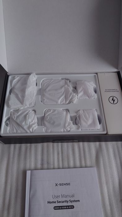 System alarmowy WiFi X-Sense AS12 – sterowanie telefonem Bezprzewodowy