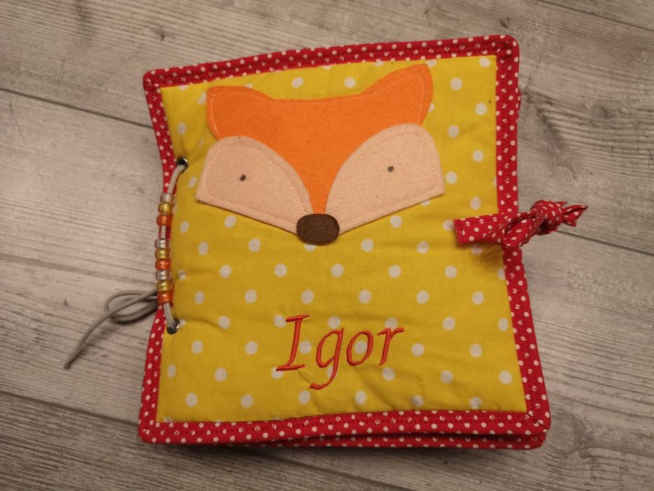 Książeczka sensoryczna handmade