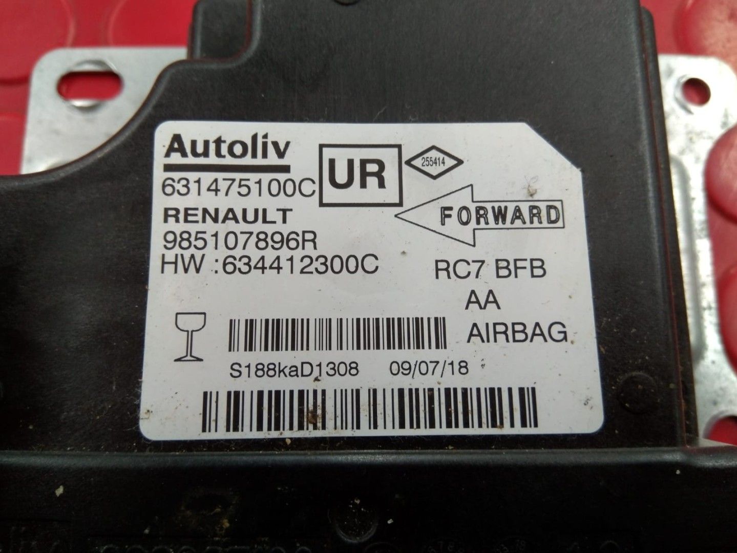 Centralina Airbag [Renault Megane IV]