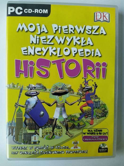 Moja pierwsza niezwykła encyklopedia historii PC CD