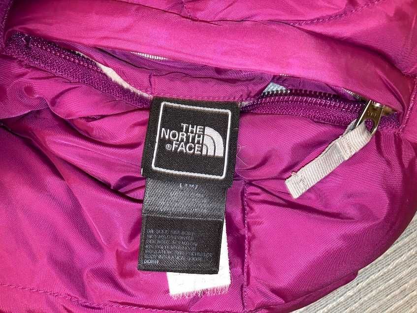 TNF THE NORTH FACE - kurtka puchowa dwustronna - rozm. 160-165 cm