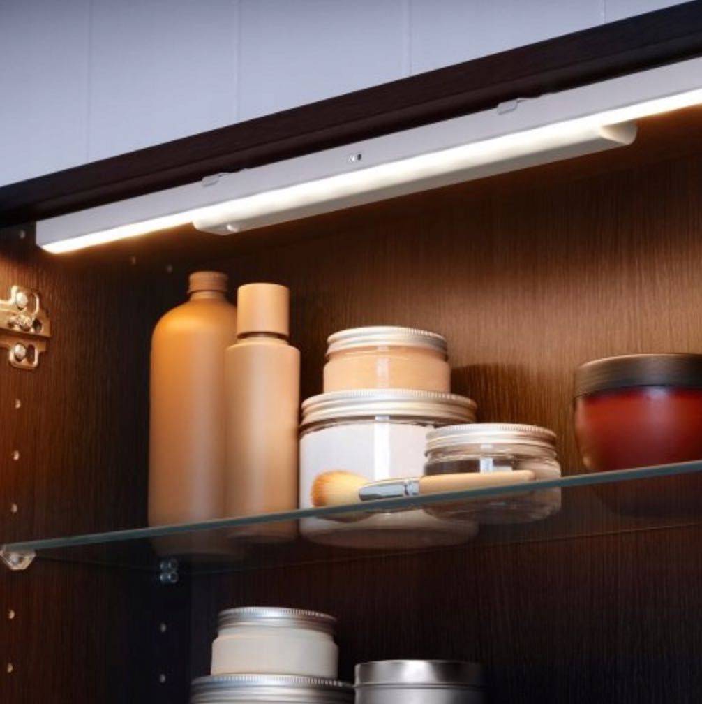 IKEA STOTTA Listwa Oświetleniowa Led do szafy NA BATERIE CZUJNIK RUCHU