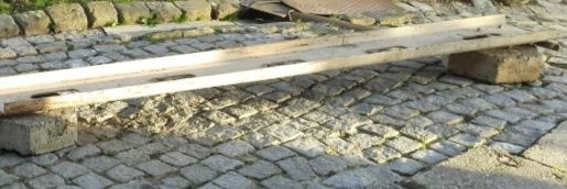 Para najazdow do auta, 2 x ceownik do naprawy aut