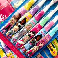 Зубні щітки Барбі , Barbie, набір з 6 штук