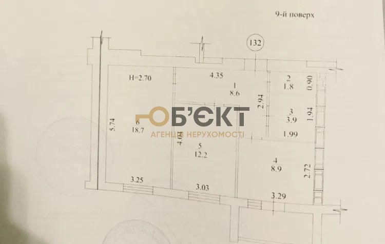 Світла 2к.кв. в ЖК Миру-3, між метро ХТЗ й Індустріальна, Новобудова