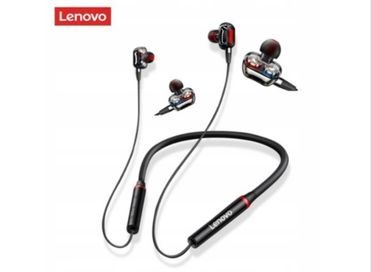 Słuchawki Lenovo bluetooth HE05 Pro Czerwone