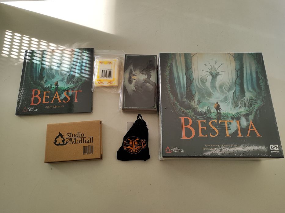 Gra planszowa Bestia PL najbogatsza wersja Kickstarter  All in even